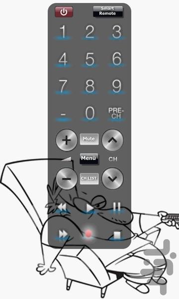 کنترل تلویزیون سامسونگ - عکس برنامه موبایلی اندروید