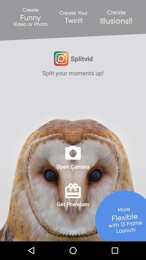 Splitvid - Split Video Camera - Image screenshot of android app