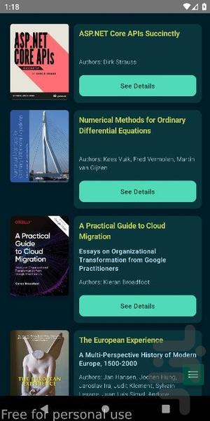 Open Books Downloader - Image screenshot of android app