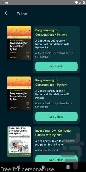 Open Books Downloader - Image screenshot of android app