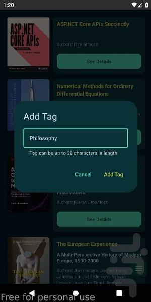 Open Books Downloader - Image screenshot of android app