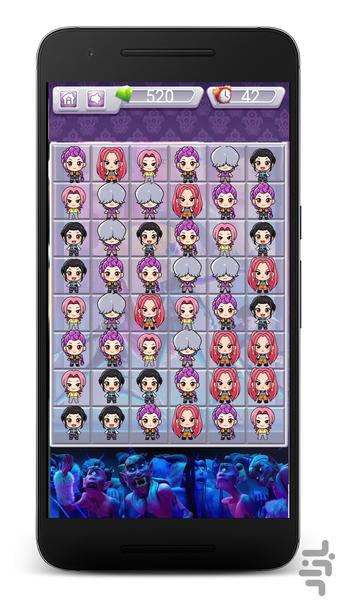 اتصال شکارچیان شیاطین کیپاپ - Gameplay image of android game