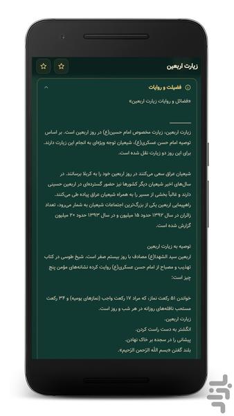 Ziyarat Arbaeen - Image screenshot of android app