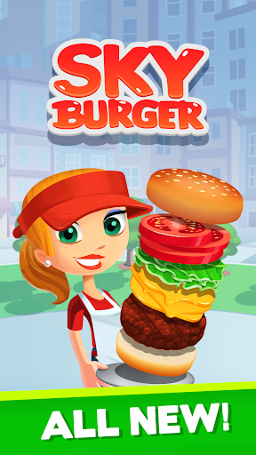 Sky Burger 🍔 Endless Hamburge - عکس بازی موبایلی اندروید