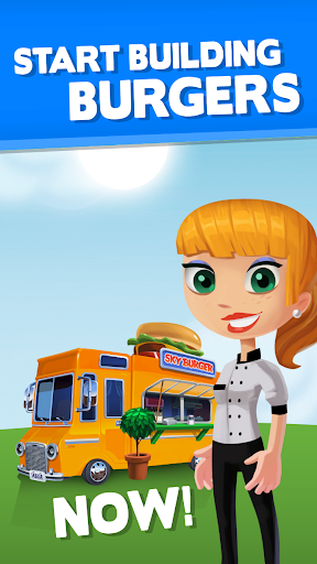 Sky Burger 🍔 Endless Hamburge - عکس بازی موبایلی اندروید