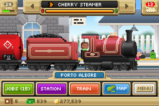 Pocket Trains: Railroad Tycoon - عکس بازی موبایلی اندروید