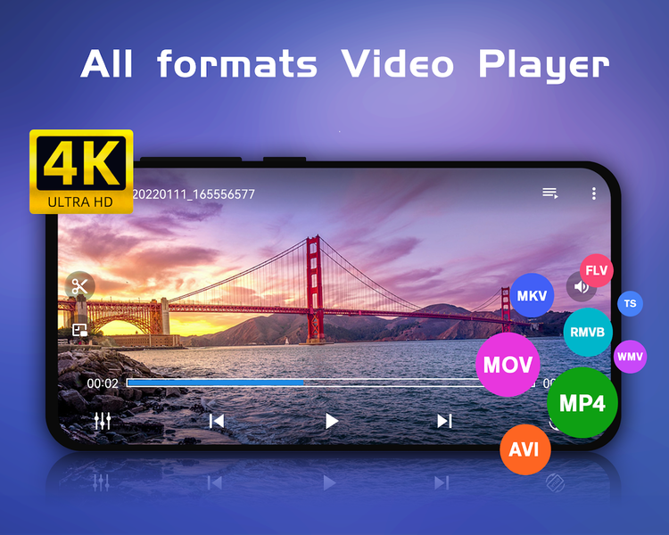 HD Video Player - عکس برنامه موبایلی اندروید
