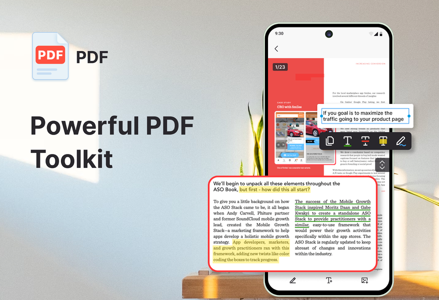 All Document Reader & Viewer - عکس برنامه موبایلی اندروید