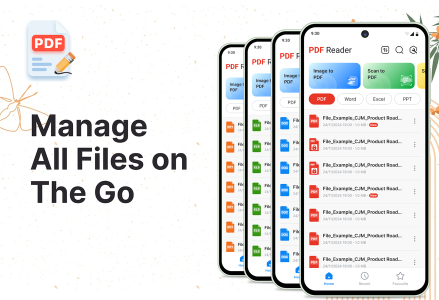 All PDF Reader & PDF Viewer - عکس برنامه موبایلی اندروید
