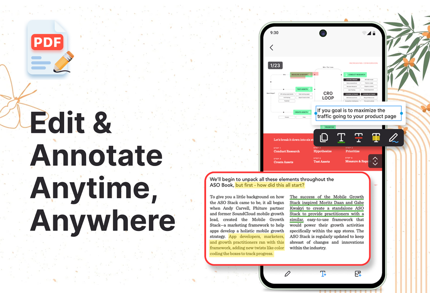 All PDF Reader & PDF Viewer - عکس برنامه موبایلی اندروید