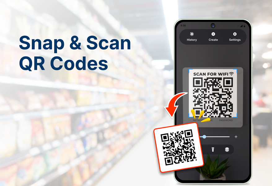 QR Code & Barcode Scanner - عکس برنامه موبایلی اندروید