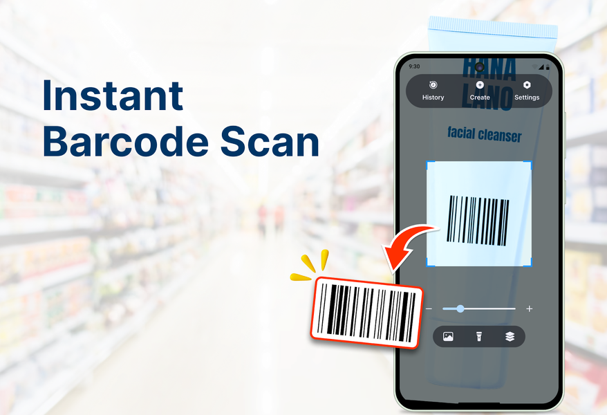 QR Code & Barcode Scanner - عکس برنامه موبایلی اندروید