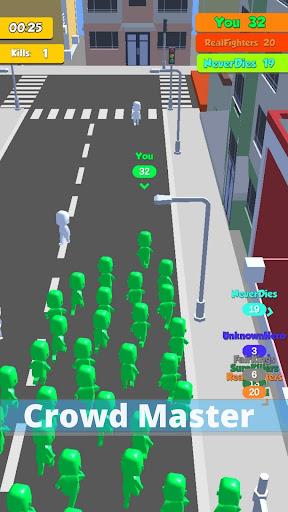 Crowd Run Count Blob Master City Join Clash Run ۳d - عکس برنامه موبایلی اندروید