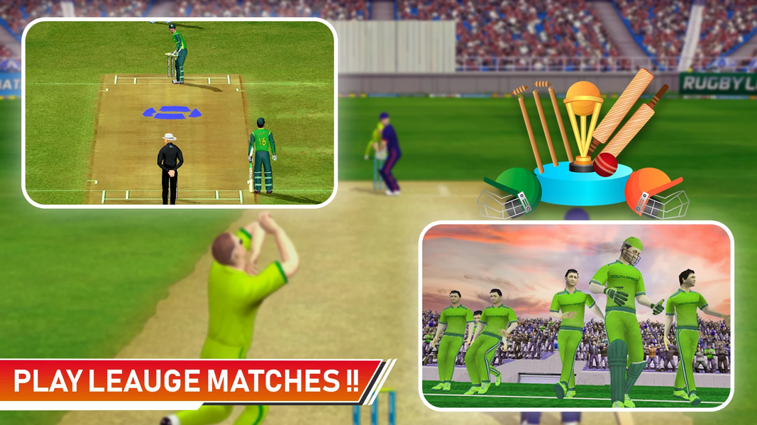 Real World Cup ICC Cricket T20 - Gameplay image of android game