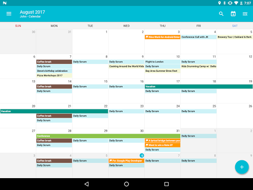 Nine - Email & Calendar - عکس برنامه موبایلی اندروید