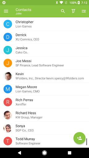 Nine - Email & Calendar - عکس برنامه موبایلی اندروید