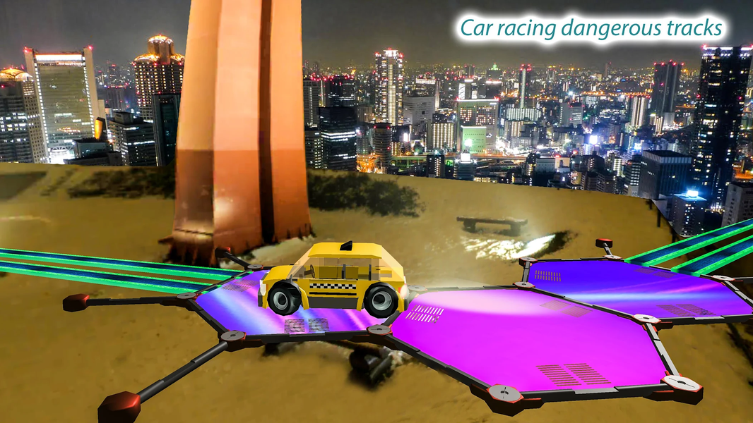 Impossible car stunt driver ۲۰ - عکس بازی موبایلی اندروید