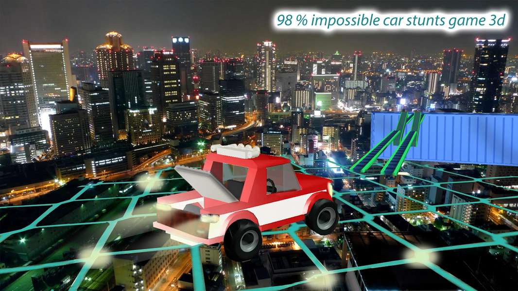 Impossible car stunt driver ۲۰ - عکس بازی موبایلی اندروید