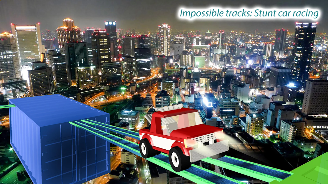 Impossible car stunt driver ۲۰ - عکس بازی موبایلی اندروید