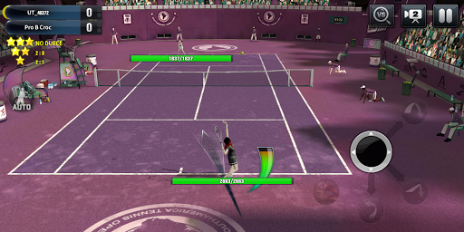 Ultimate Tennis: 3D online spo - Gameplay image of android game