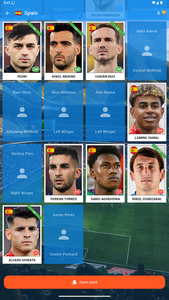 Football Collection 2025 - Gameplay image of android game
