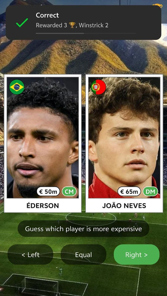 Football Collection 2025 - Gameplay image of android game