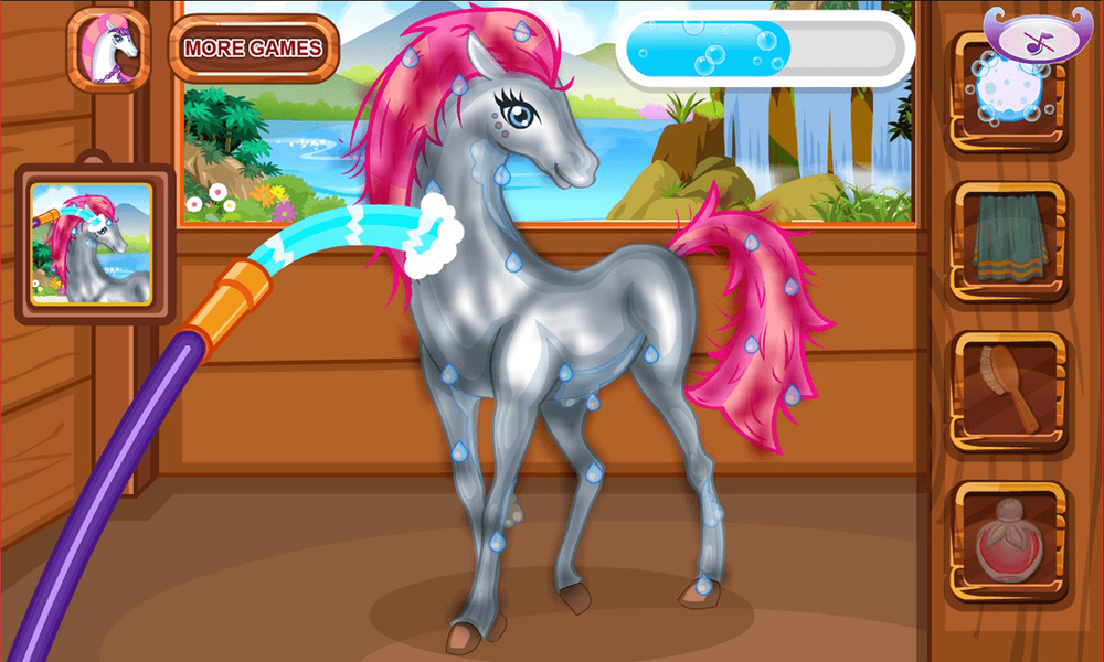 White Horse Princess Dress Up - عکس بازی موبایلی اندروید