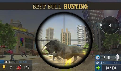 Angry Bull Attack Shooting - عکس بازی موبایلی اندروید