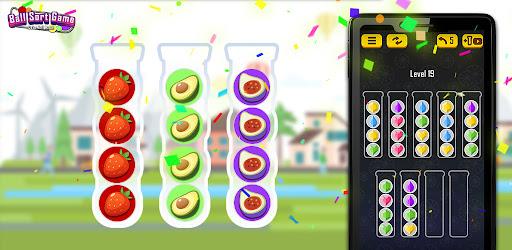 Ball Sort Game-Color Match - Gameplay image of android game