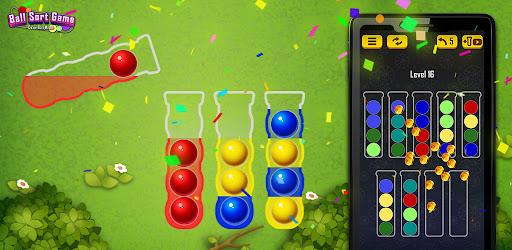 Ball Sort Game-Color Match - Gameplay image of android game
