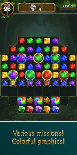 Jewel & Gem Crush-Match Master - Gameplay image of android game