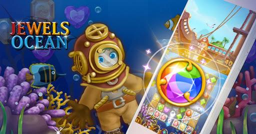 Jewels Ocean - عکس بازی موبایلی اندروید