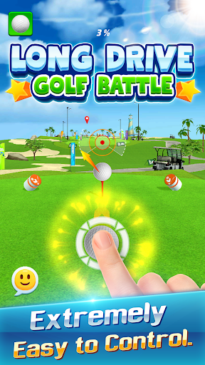 Long Drive : Golf Battle - Gameplay image of android game