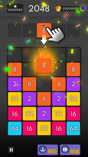 X2 Blocks - Merge Numbers - Gameplay image of android game
