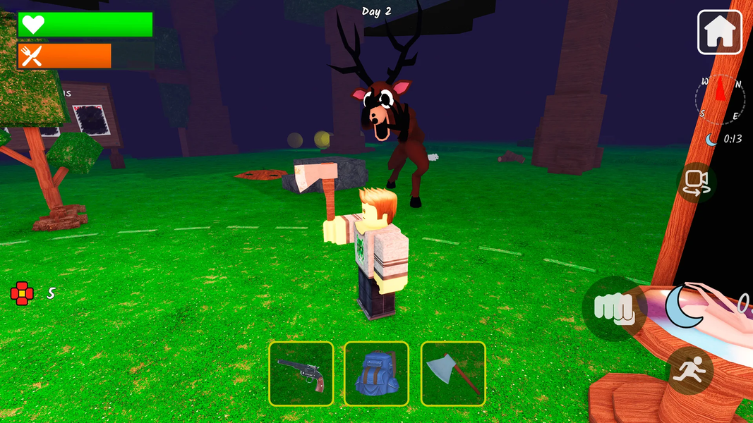 99 Nights: Horror Forest - Gameplay image of android game