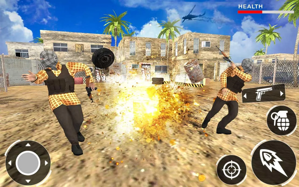 Commando War Army Game Offline - عکس بازی موبایلی اندروید