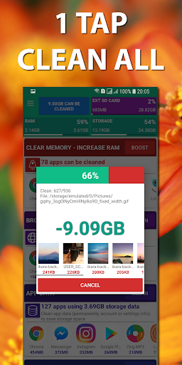 App Cleaner – boost memory - عکس برنامه موبایلی اندروید