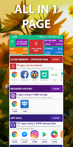 App Cleaner – boost memory - عکس برنامه موبایلی اندروید