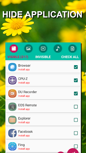 Hide application - Hide app - Image screenshot of android app