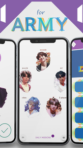A.R.M.Y - game for BTS - Gameplay image of android game