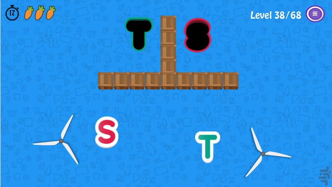 Niniar-English Learning Game 4 kids - Gameplay image of android game