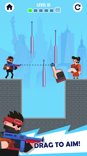 Ninja Attack - Gameplay image of android game