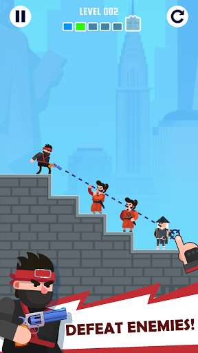 Ninja Attack - Gameplay image of android game