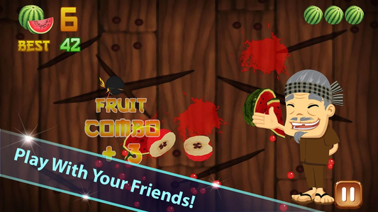 Fruit Ninja with Friends