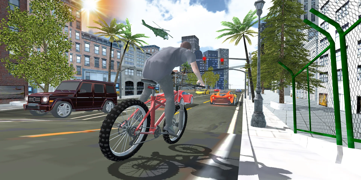 Gangster Town : Auto Mad City - عکس بازی موبایلی اندروید