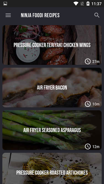 Ninja Foodi Recipes - Image screenshot of android app