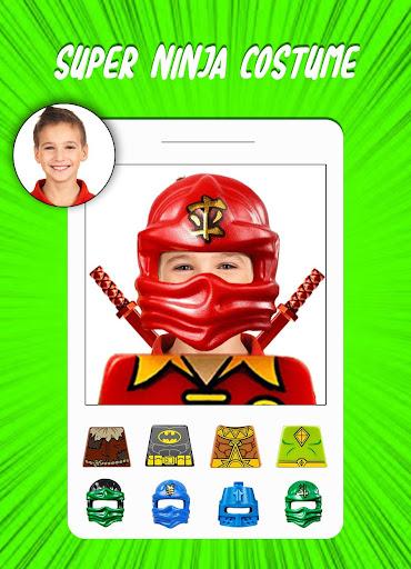 Costume Ninja - Construction Toys Photo maker - Image screenshot of android app