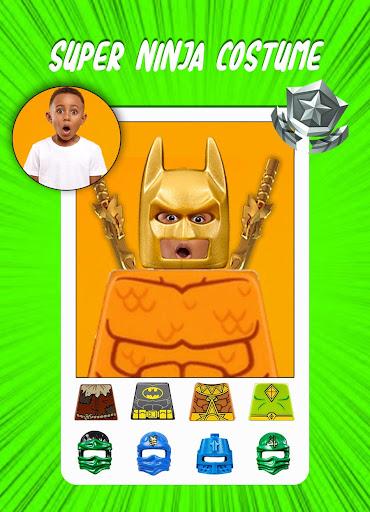 Costume Ninja - Construction Toys Photo maker - Image screenshot of android app