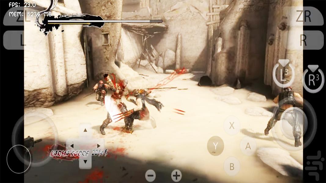 Ninja Gaiden 3: Razor’s Edge - Gameplay image of android game