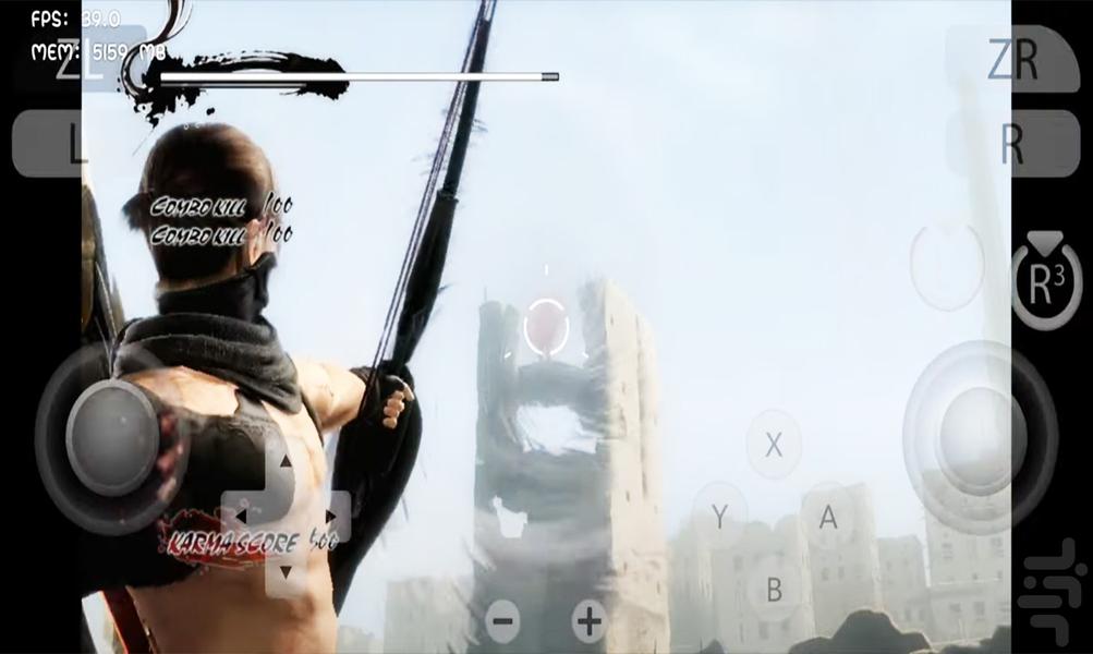 Ninja Gaiden 3: Razor’s Edge - Gameplay image of android game